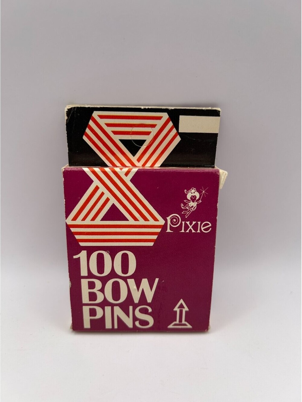 Vintage Pixie Bow Pins Lot Clear Mag-Nif 799-100 Craft Maker